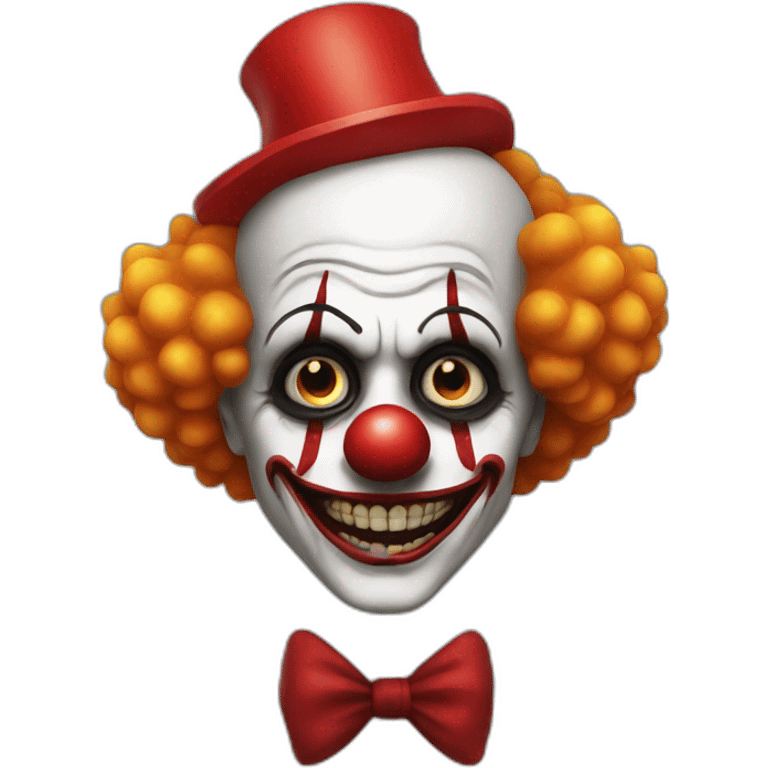 clown-dead-inside emoji