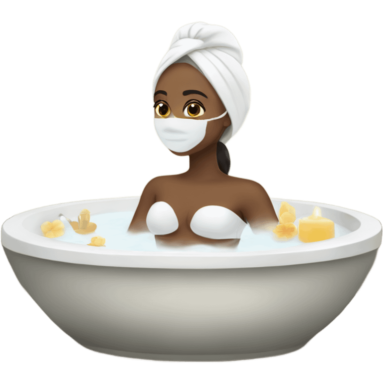 Spa day emoji