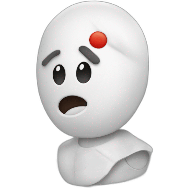 bonhomme qui pleure emoji