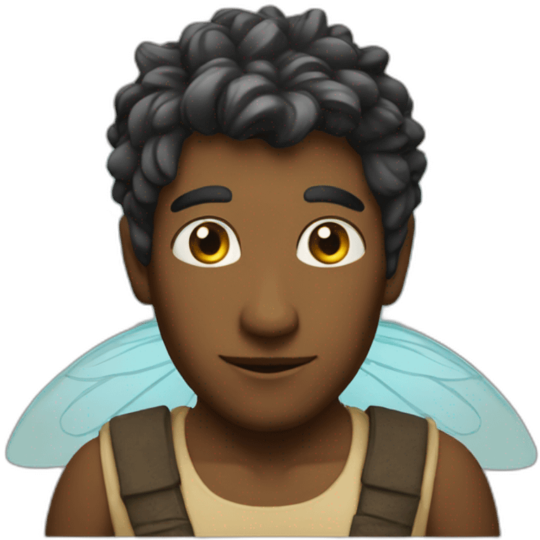 Man fairy emoji