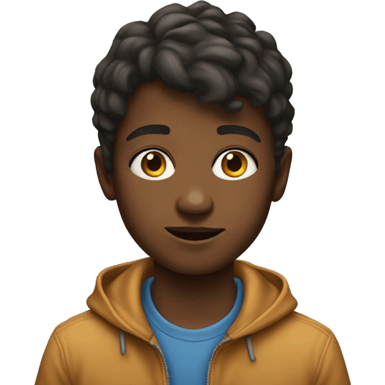 realistic portrait of a boy emoji