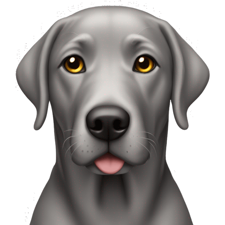 Silver lab emoji