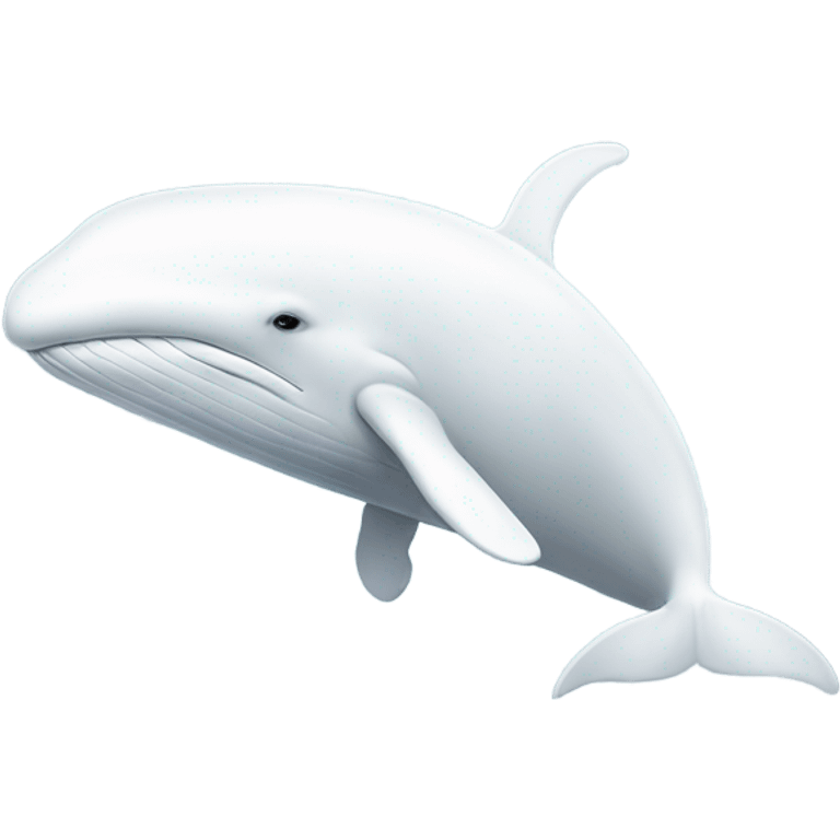 white whale , underside emoji