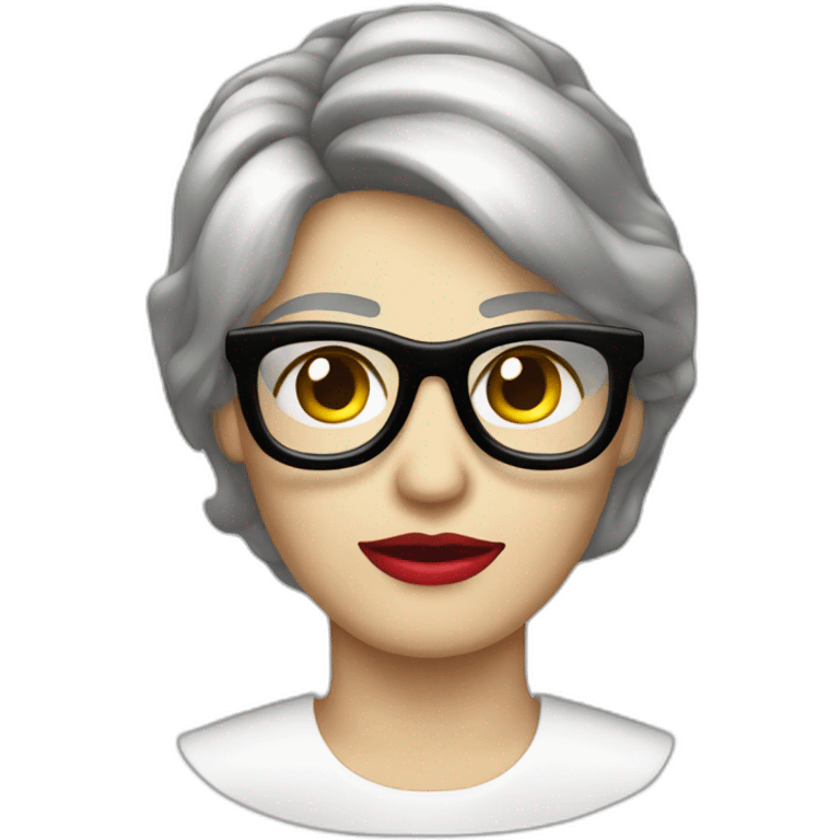 Karl Lagarfeld dressmaker emoji