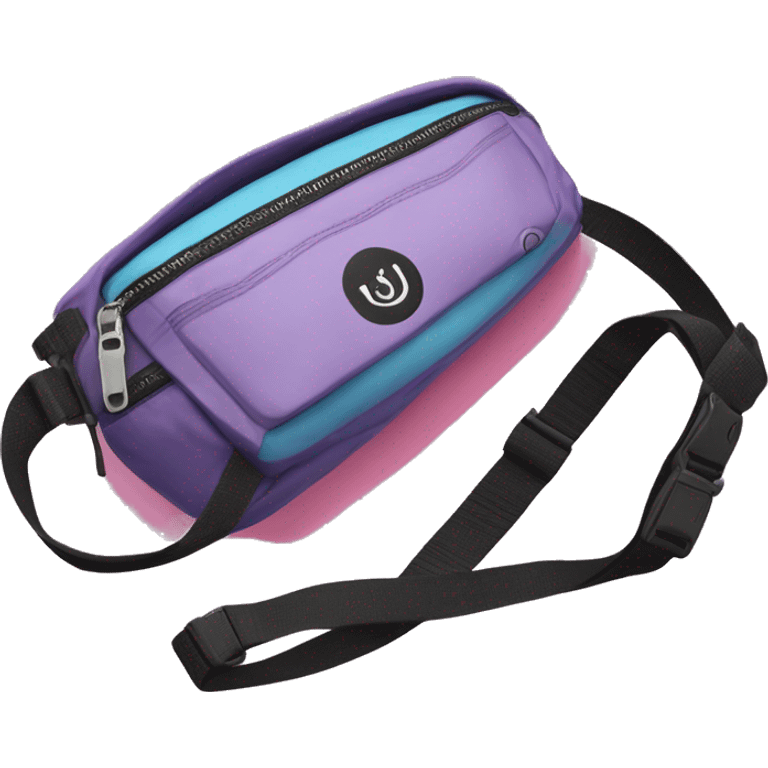 Lululemon fannypack emoji