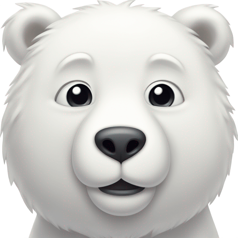 Ice bear in we bare bear emoji