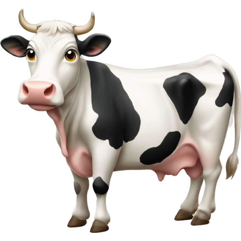 Legless cow emoji