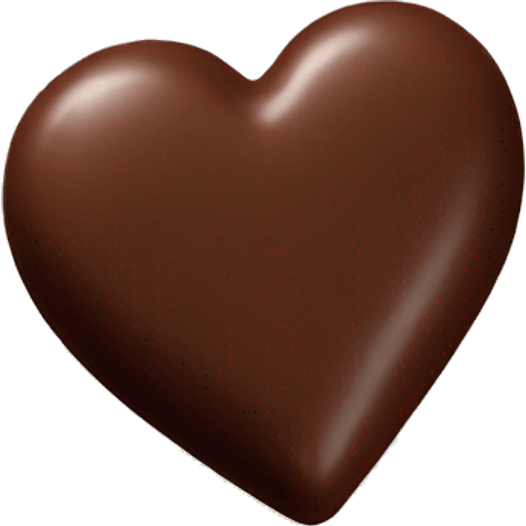 Heart chocolate heart  emoji