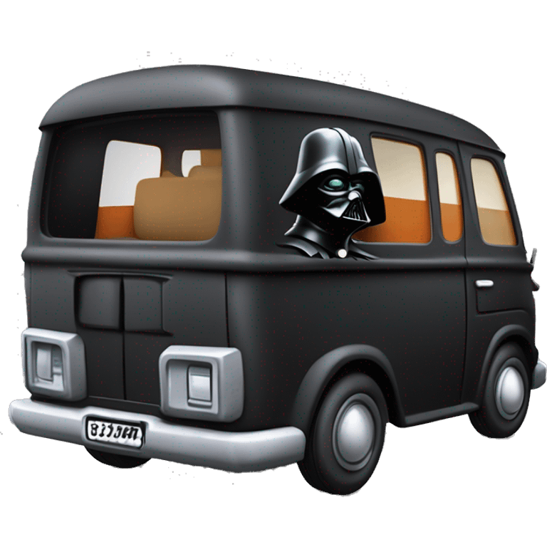 Real 3d Darth Vader’s and Scooby Doo’s mystery van emoji