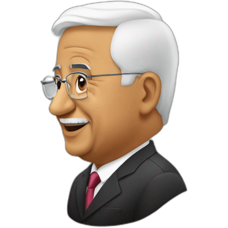 mohamed kiss mahmoud abbas emoji