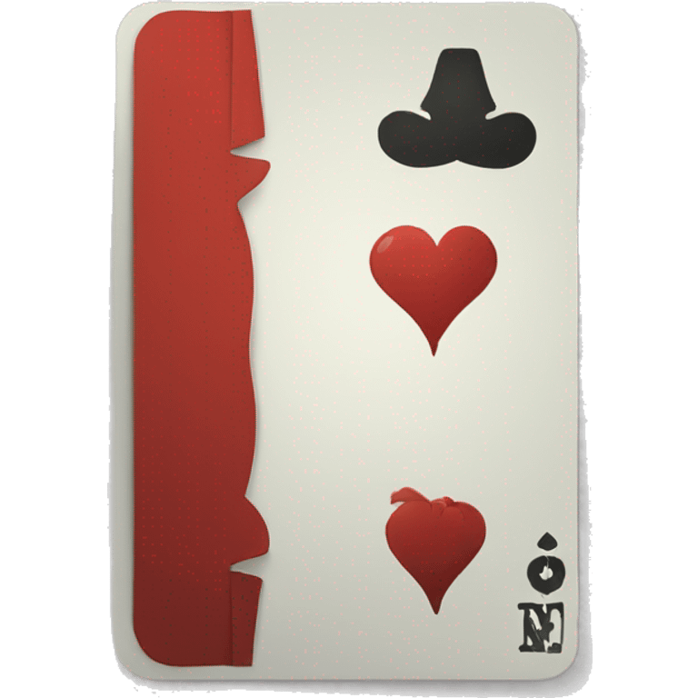 Red Joker card emoji