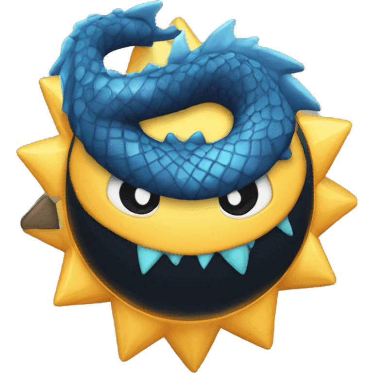 Esfera del dragón 4 estrellas emoji