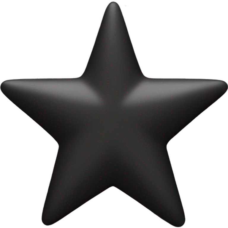 small black star emoji