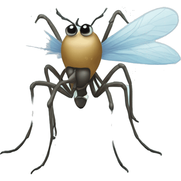 mosquito wearing a crown emoji