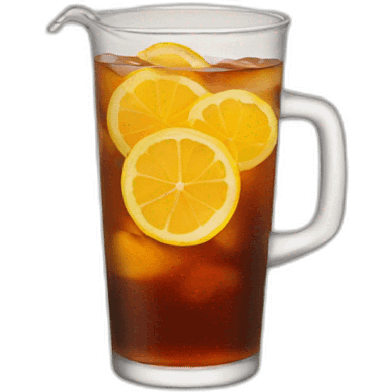 Ice tea analysis emoji