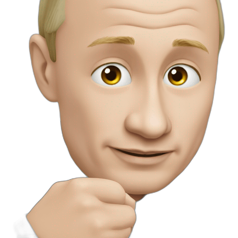 Putin care trage un part emoji