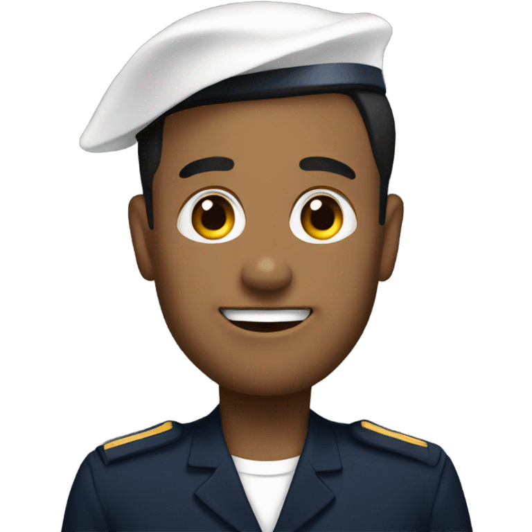 Navy man emoji