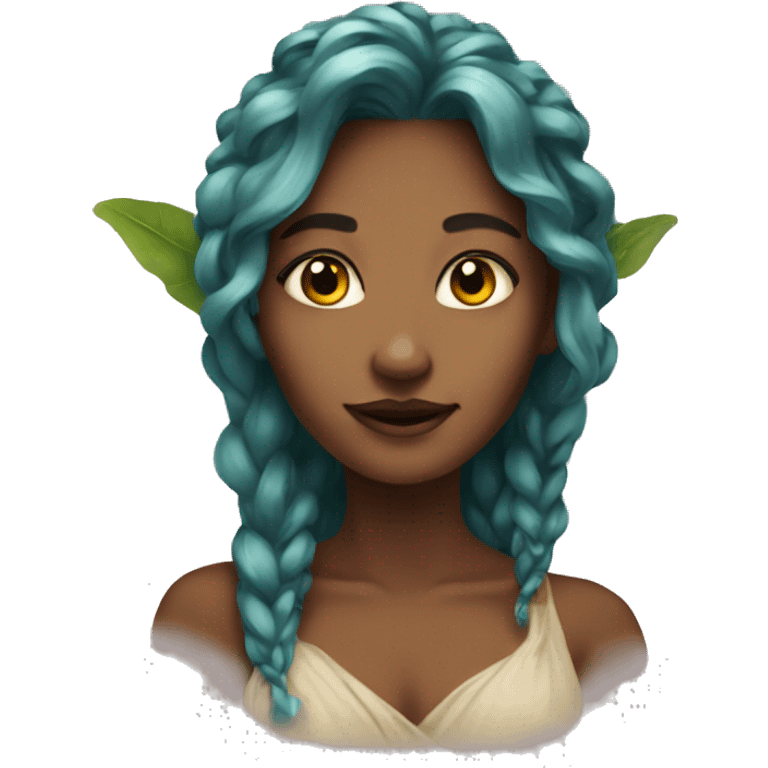 Beautiful fae woman emoji