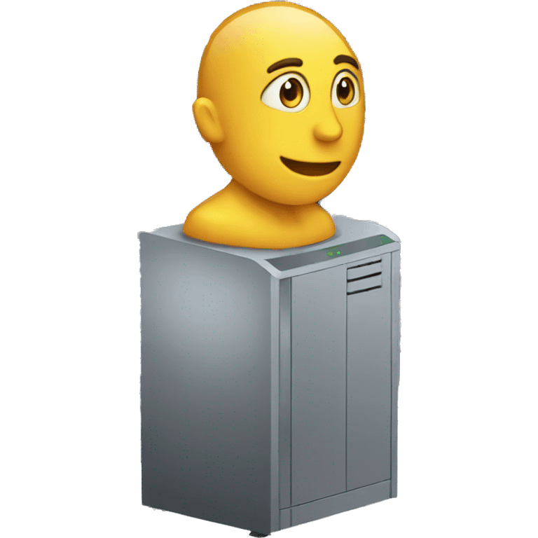 server rack with 5 servers emoji