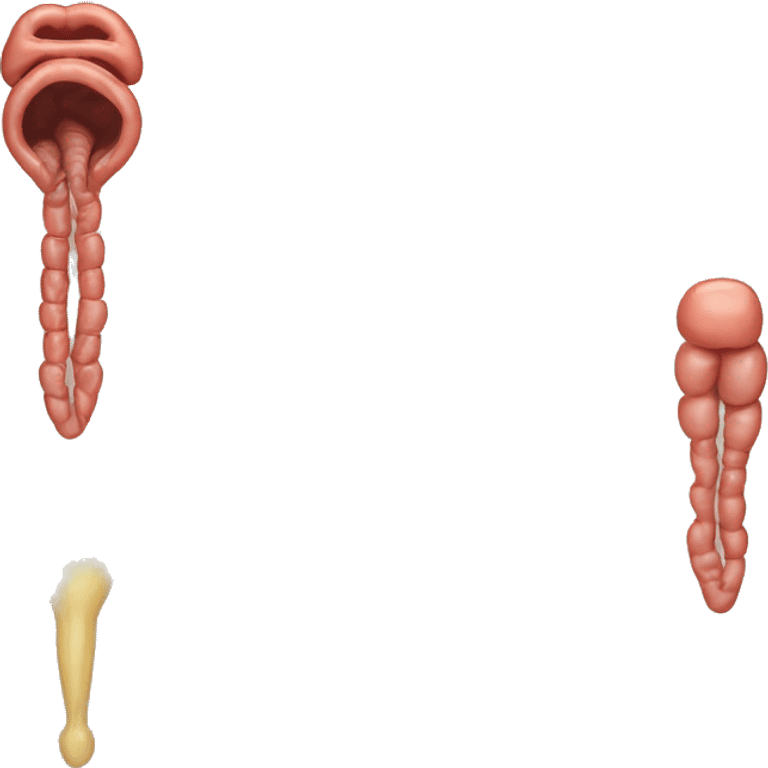 human digestive system emoji