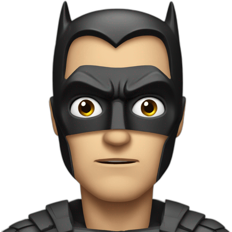 batman looking confused emoji