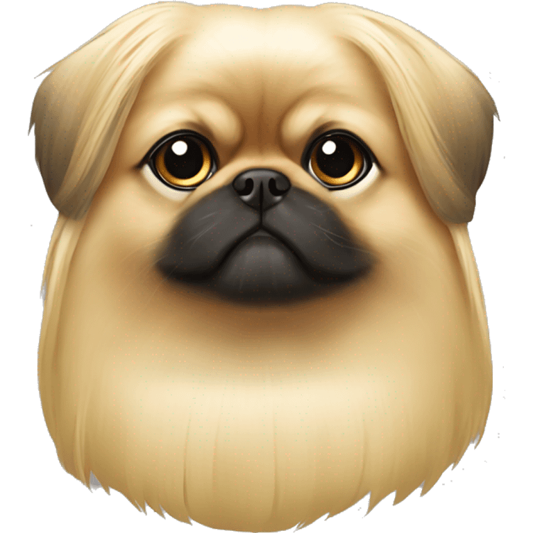 pekinese blonde head emoji