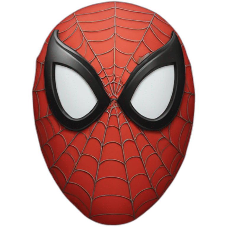 Spiderman mask emoji