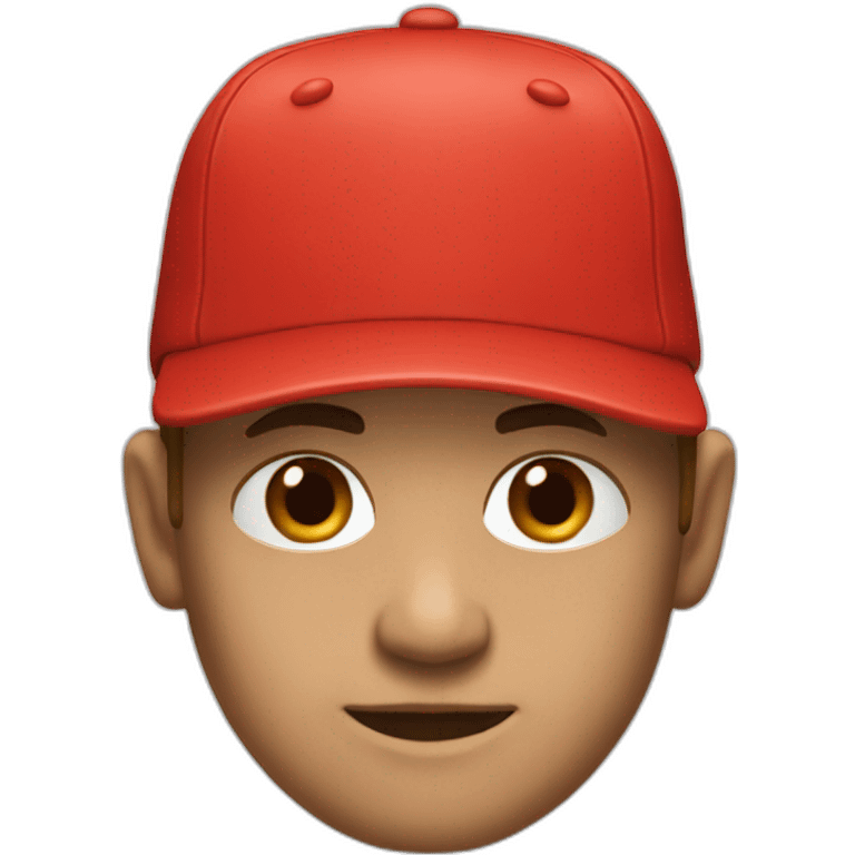 Red-cap emoji