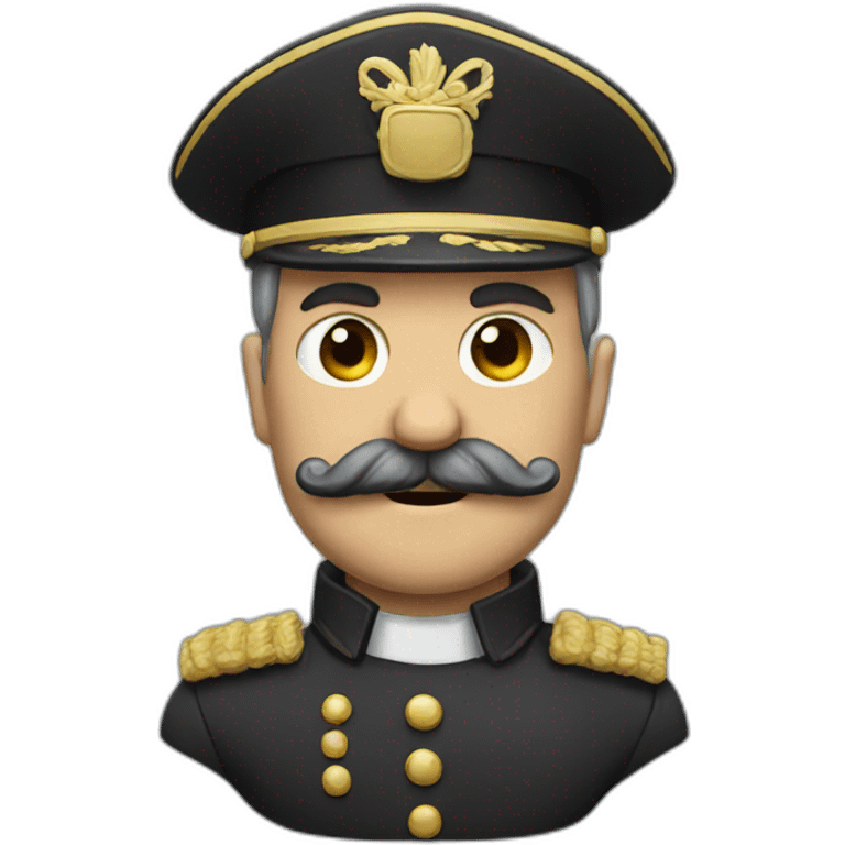 general with big mustache emoji