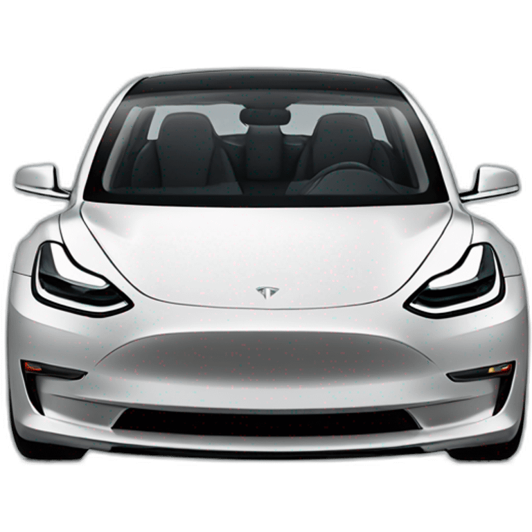 tesla model 3 emoji