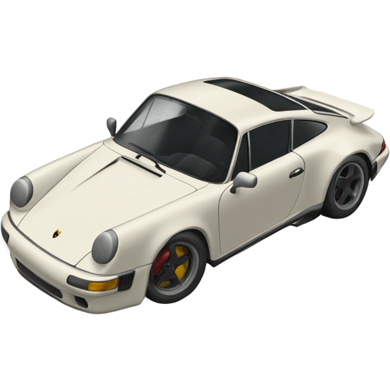 Off white Porsche emoji