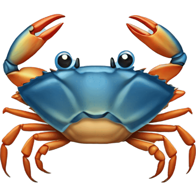 blue crab emoji