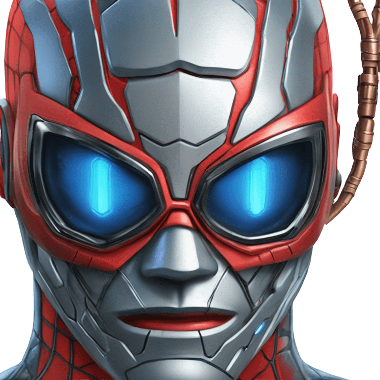 Terminator Spider-man Face emoji