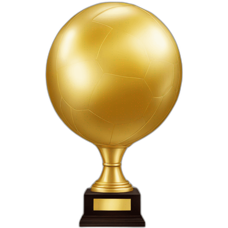 Ballon Do’r Golden Ball award emoji