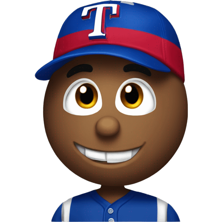 Texas rangers Baseball player turkey emoji