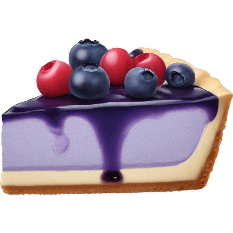 Blueberry Cheesecake  emoji