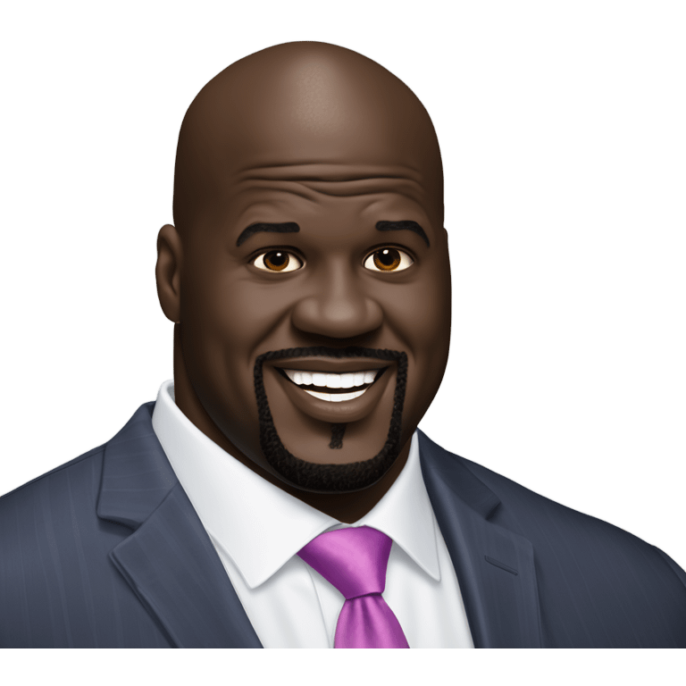 shaquille O’neal as a gummy emoji