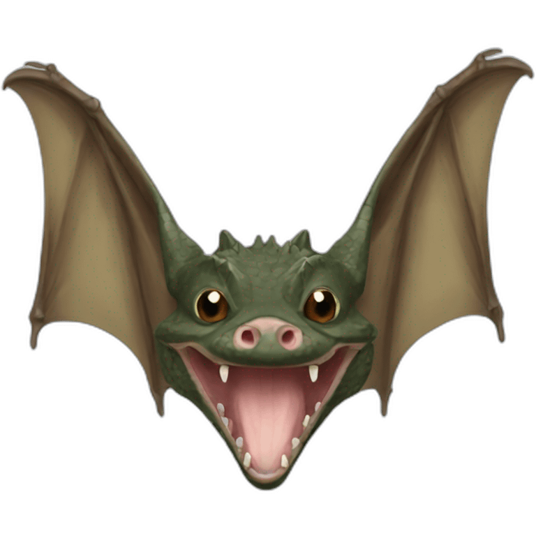 Alligator Bat emoji