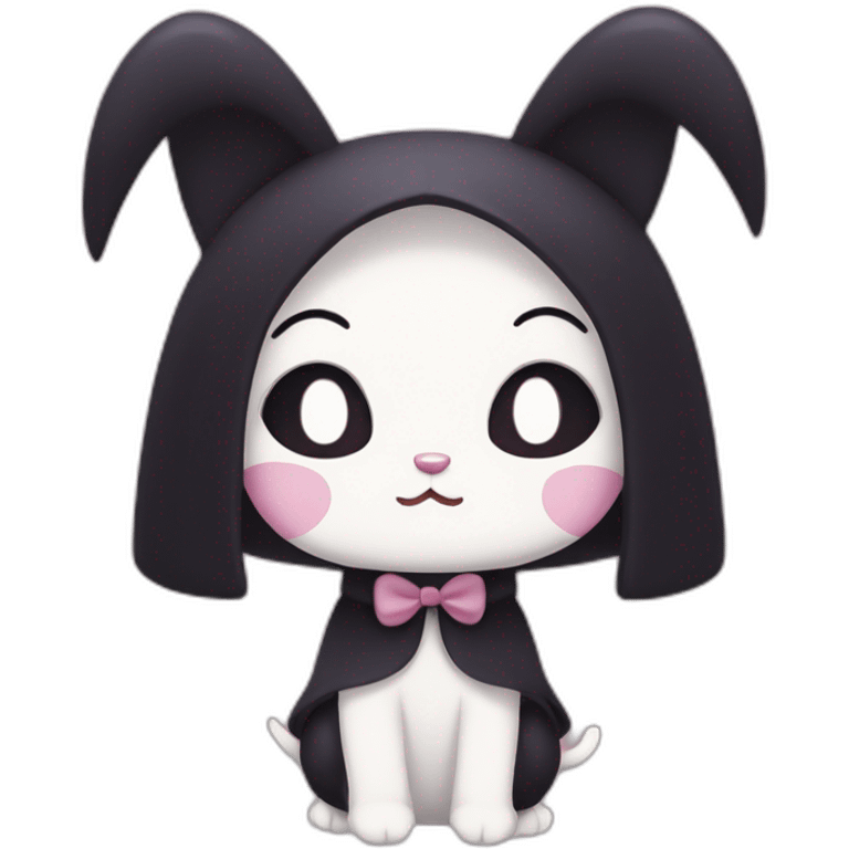 Kuromi-Sanrio emoji