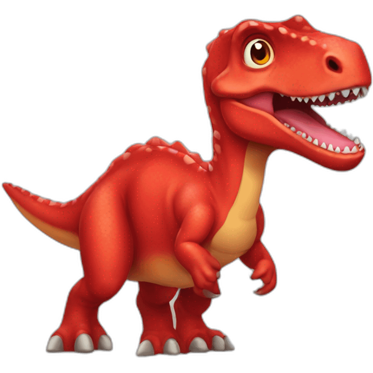 red dinosaur emoji