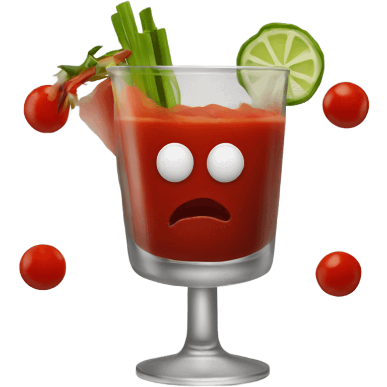 Bloody Mary drink emoji