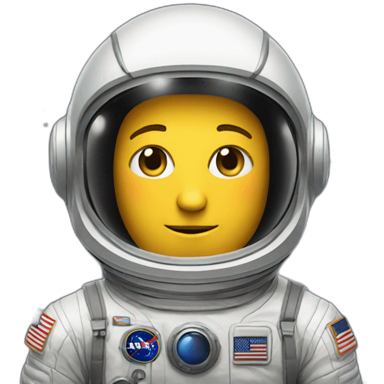 steve jobs as astronaut emoji