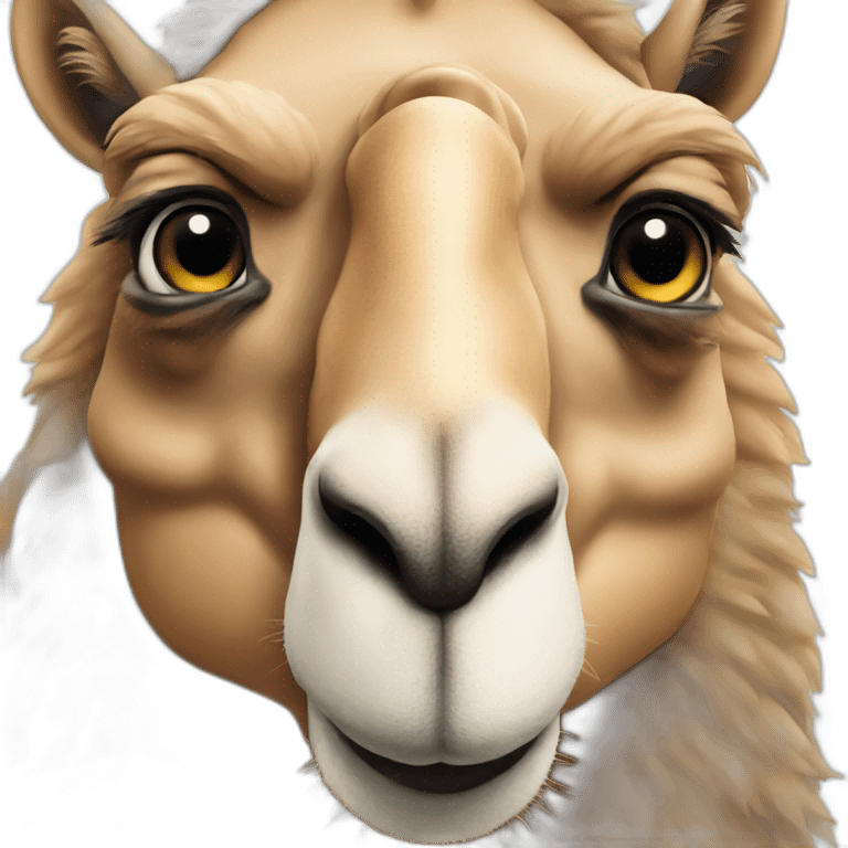 Camel blink emoji