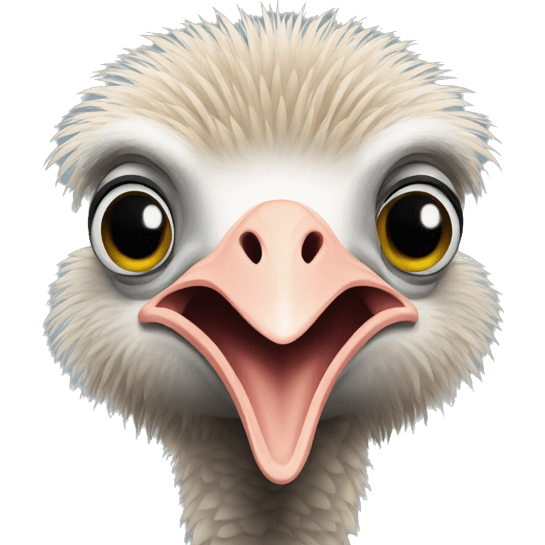 ostrich emoji