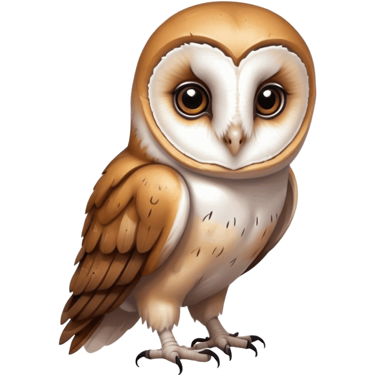 baby barn owl emoji