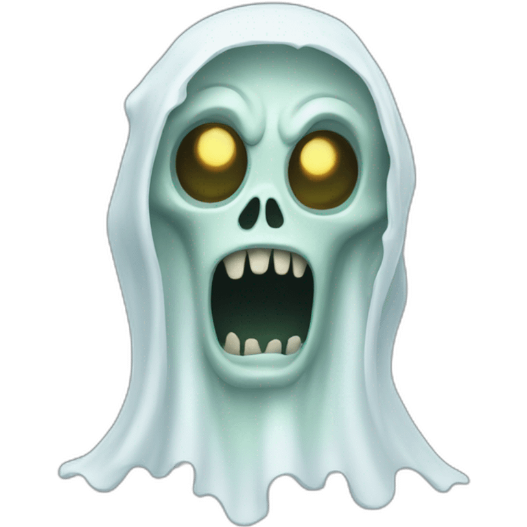 Zombie ghost emoji