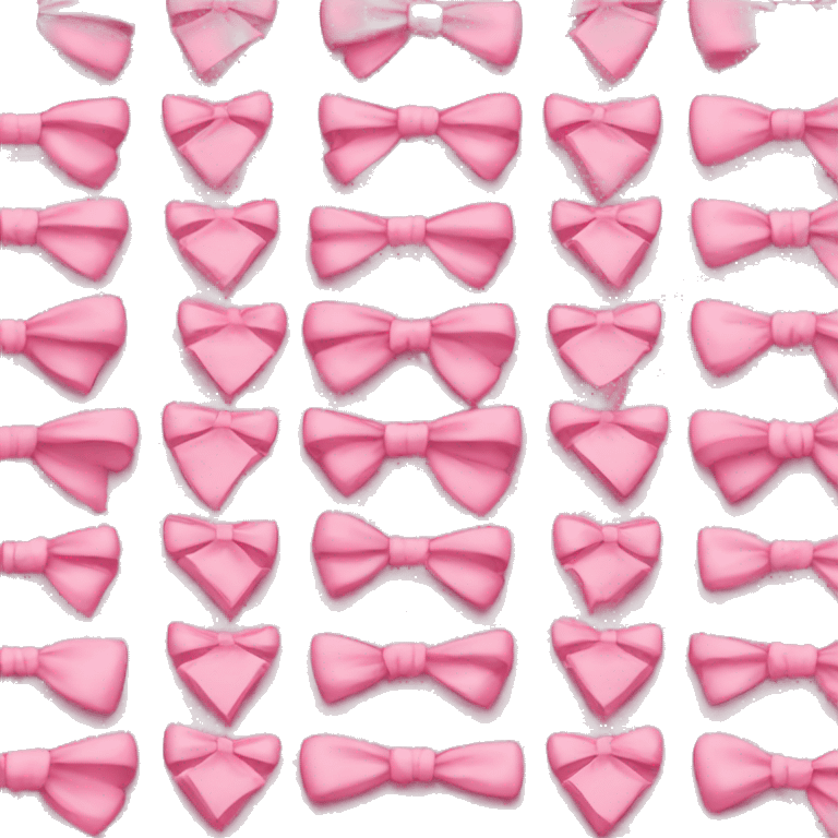 Pink bow emoji