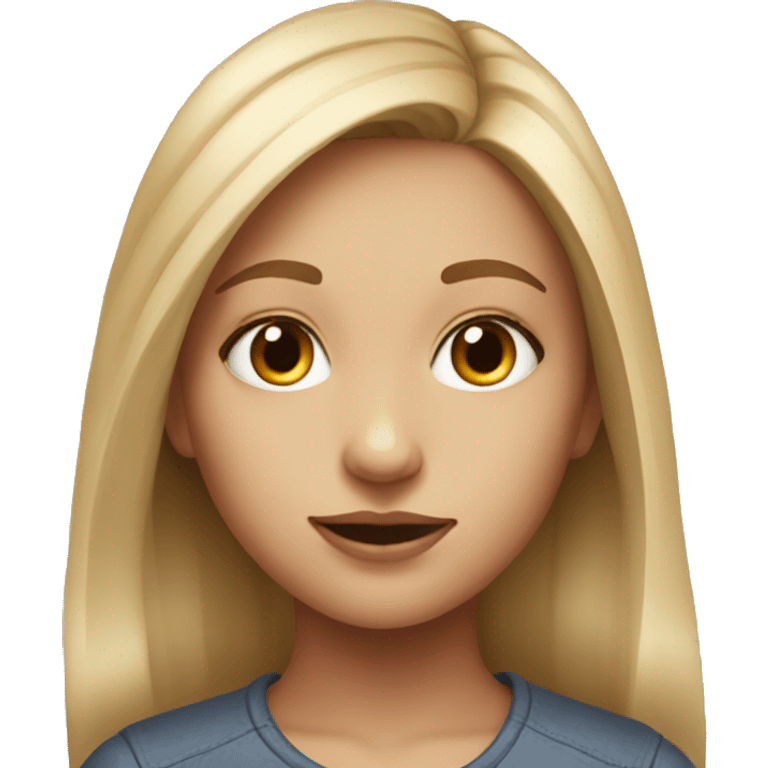 realistic portrait of a girl emoji