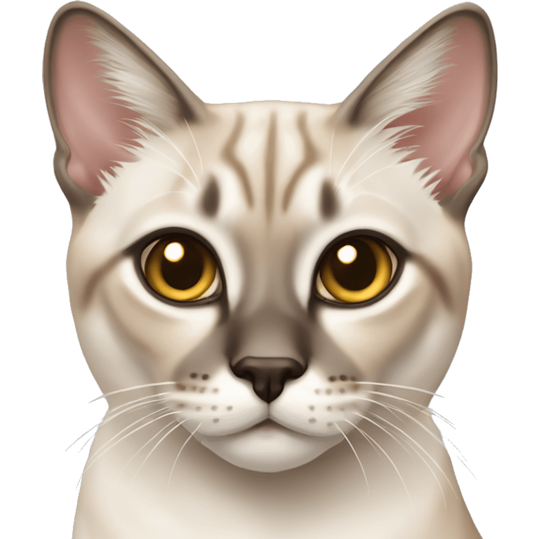 Lynx point Siamese cat emoji