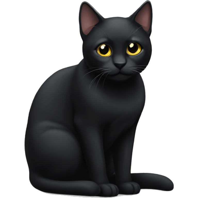 black cat emoji